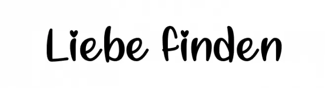 Liebe finden  Frei Schriftart Herunterladen