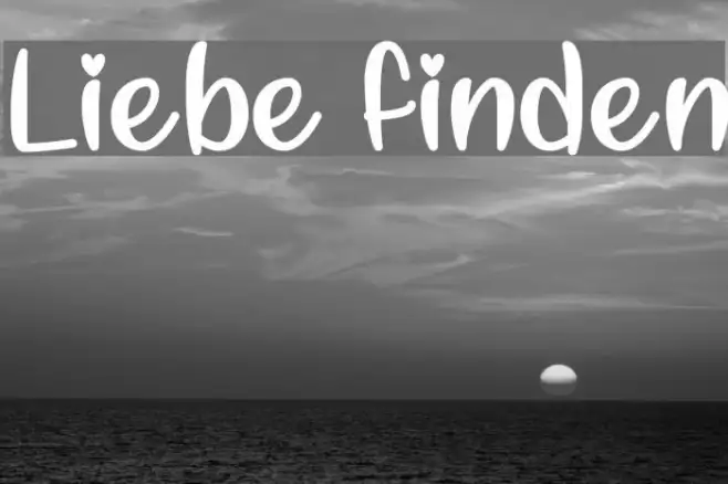 Liebe finden Example 1