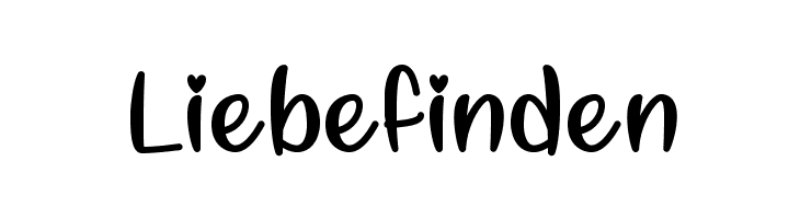 Liebefinden  Frei Schriftart Herunterladen