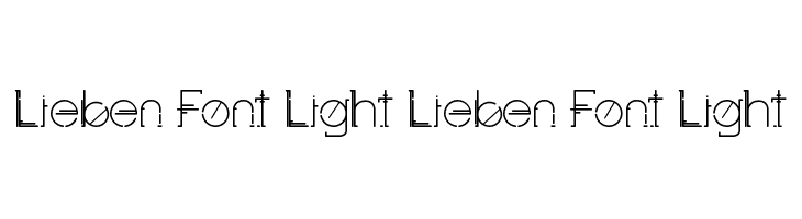 Lieben Font Light Lieben Font Light  Free Fonts Download