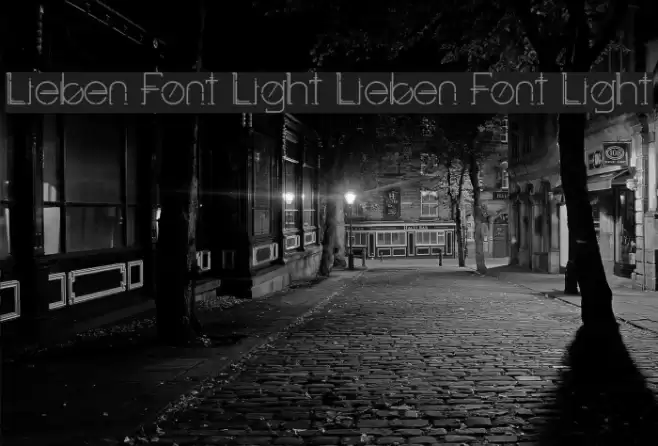 Lieben Font Light Lieben Font Light Font examples