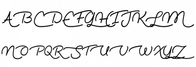 LietoMe 字体 大写