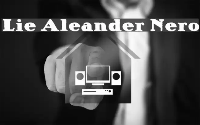 Lietz Alexander Nero Font examples