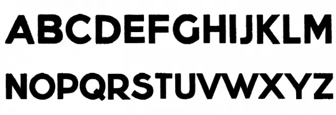 Lietz Block Demo Font Litere mari