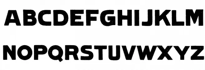 Lietz LindauHamburg Font UPPERCASE