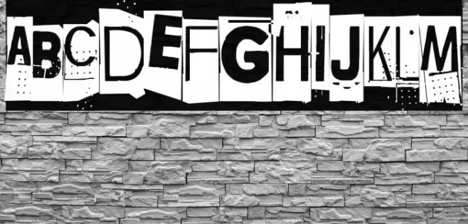 Lievidence Nega Font examples