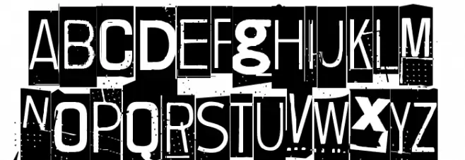 Lievidence Nega 字体 小写