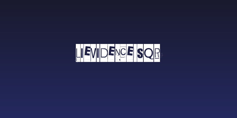 Lievidence SQR Social Header