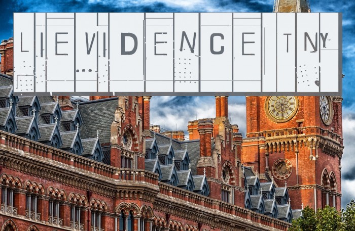 Lievidence TNY Font examples