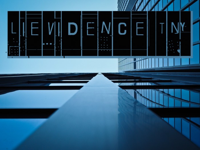 Lievidence TNY Font examples