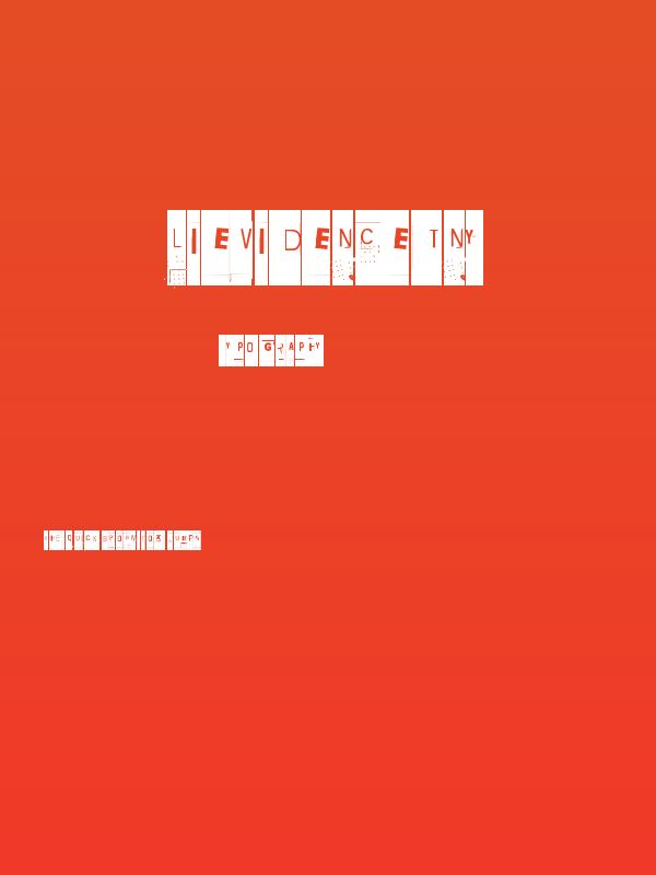 Lievidence TNY Poster