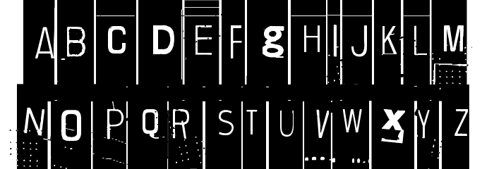 Lievidence TNY Font LOWERCASE