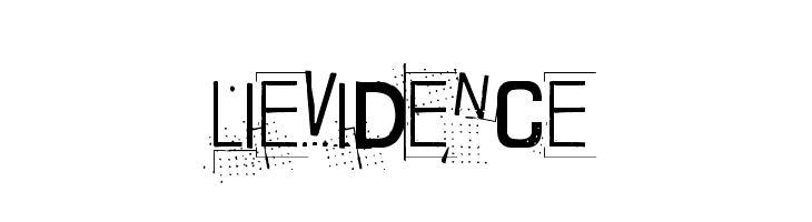 Lievidence Шрифта