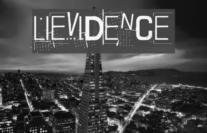 Lievidence Font examples