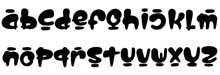 Life Hacks Font LOWERCASE