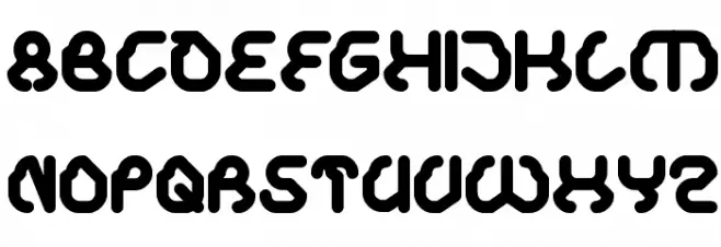 Life In Digital Age Schriftart Groß