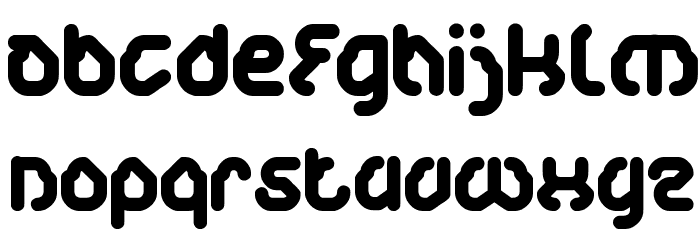 Life In Digital Age Font LOWERCASE
