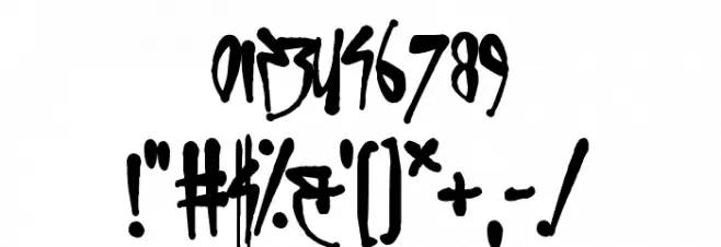 Life In The Fast Lane Font OTHER CHARS