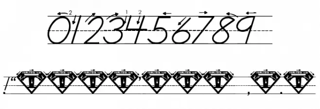 Life-Lessons フォント その他の文字