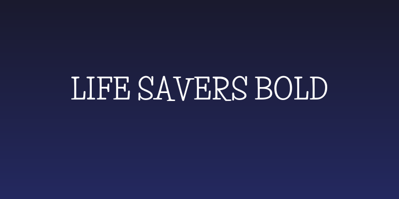 Life Savers Bold Social Header