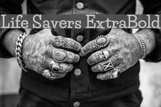 Life Savers ExtraBold Example 1