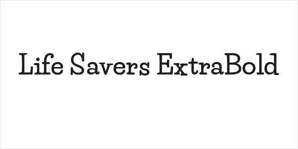 Life Savers ExtraBold Logo