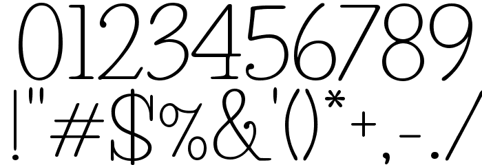 Life Savers Font OTHER CHARS