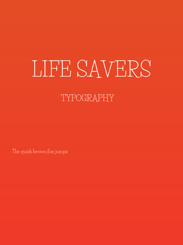 Life Savers Poster
