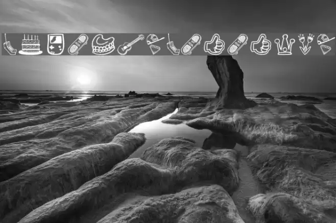 Life Style Memory Font examples