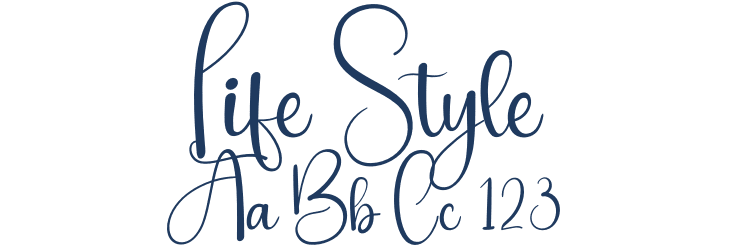Life Style Font Preview