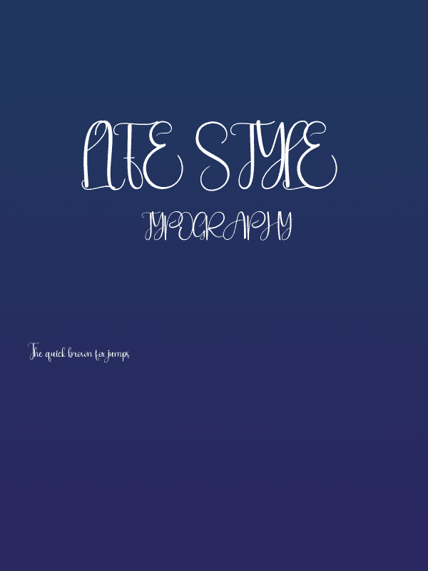 Life Style Poster