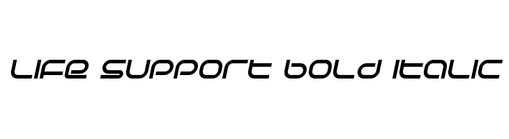 Life Support Bold Italic  Descarca Fonturi Gratis