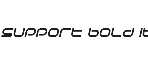 Life Support Bold Italic Logo