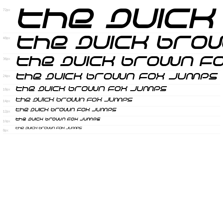 Life Support Bold Italic Waterfall