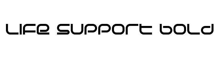 Life Support Bold  لخطوط تنزيل