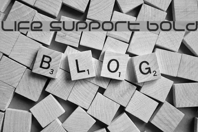 Life Support Bold Example 2