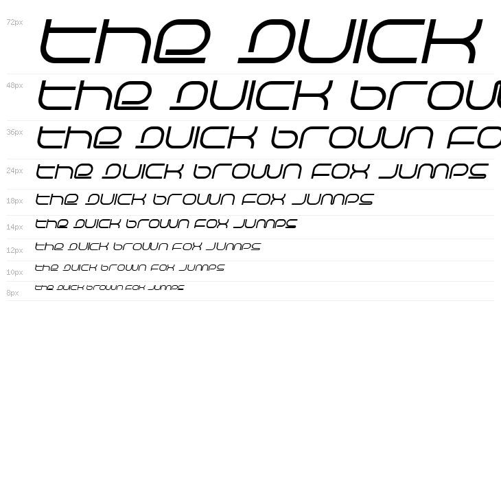 Life Support Italic Waterfall