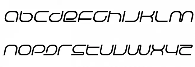 Life Support Italic フォント 小文字