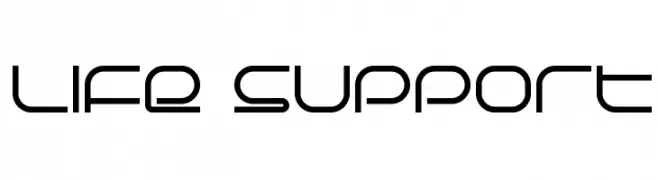 Life Support  フリーフォントのダウンロード