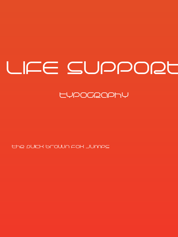 Life Support Poster