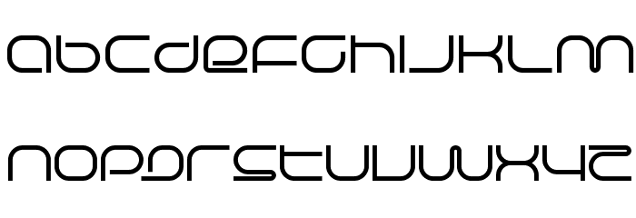 Life Support Font LOWERCASE