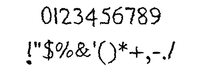 Life With Kids Medium Font OTHER CHARS