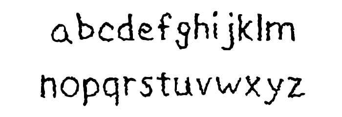 Life With Kids Medium Font LOWERCASE