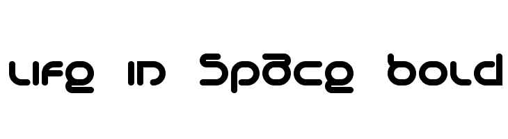 Life in Space Bold 字体