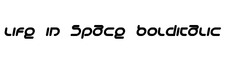 Life in Space BoldItalic  Frei Schriftart Herunterladen