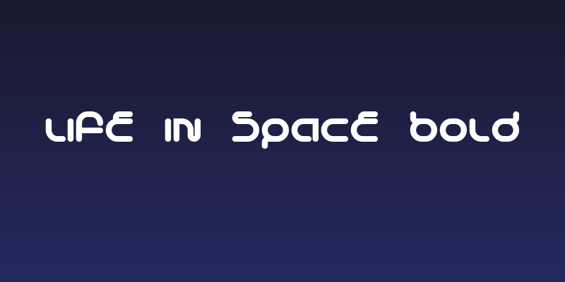 Life in Space Bold Social Header