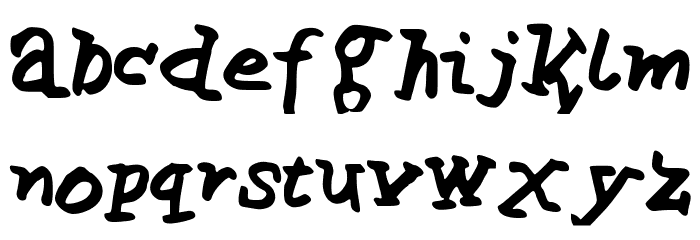 Life is Good Medium Font LOWERCASE