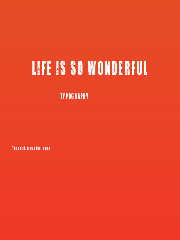 Life is so wonderful Poster
