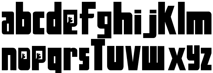 Life of Pets Font LOWERCASE