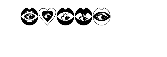LifeEyecons Font OTHER CHARS
